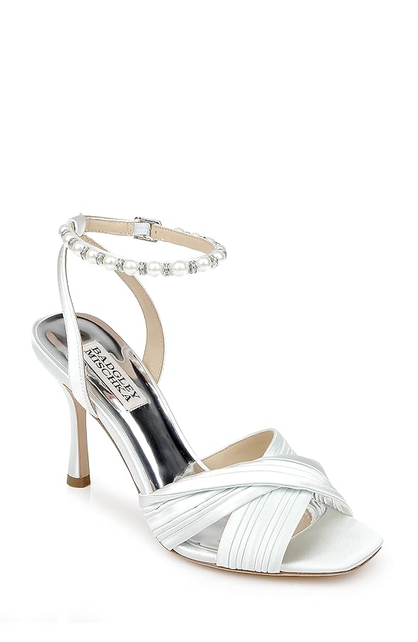 Amazon.com | Badgley Mischka Women's Tawny Heeled Sandal